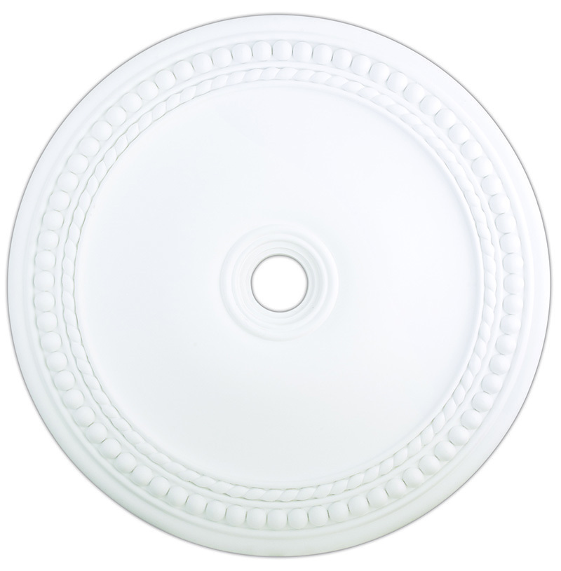 White Ceiling Medallion