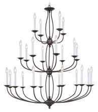 Livex Lighting 4180-07 - 24 Light Bronze Chandelier