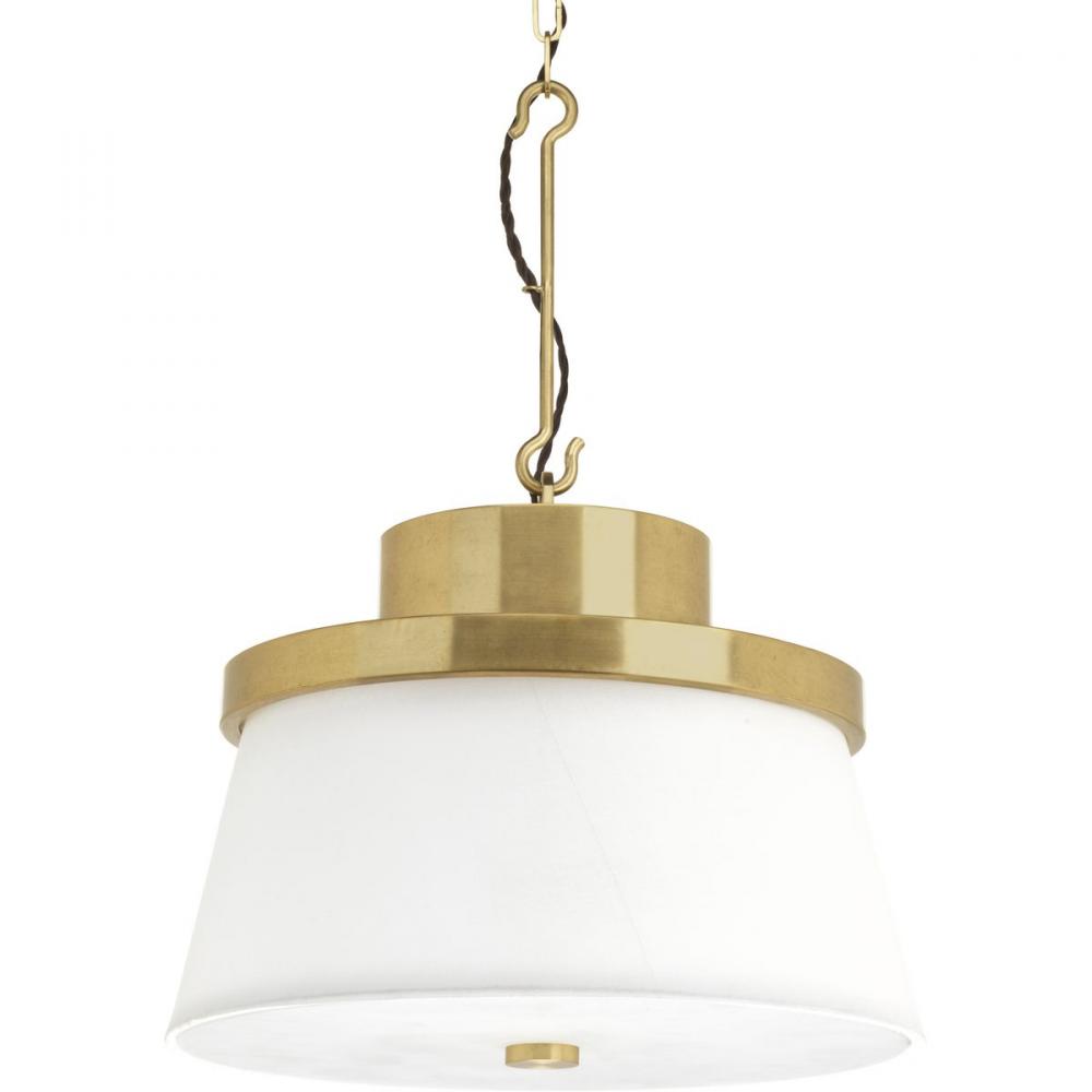 POINT DUMEÂ® by Jeffrey Alan Marks for Progress Lighting Windbluff Collection Brushed Brass Pendant