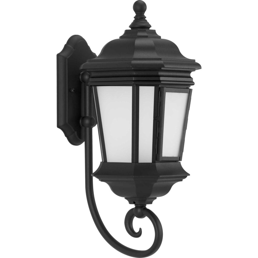 Crawford Collection Black One-Light Medium Wall Lantern