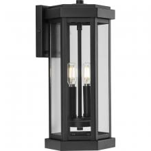 Progress P560338-031 - Ramsey Collection Textured Black Modern Farmhouse Outdoor Medium Wall Lantern