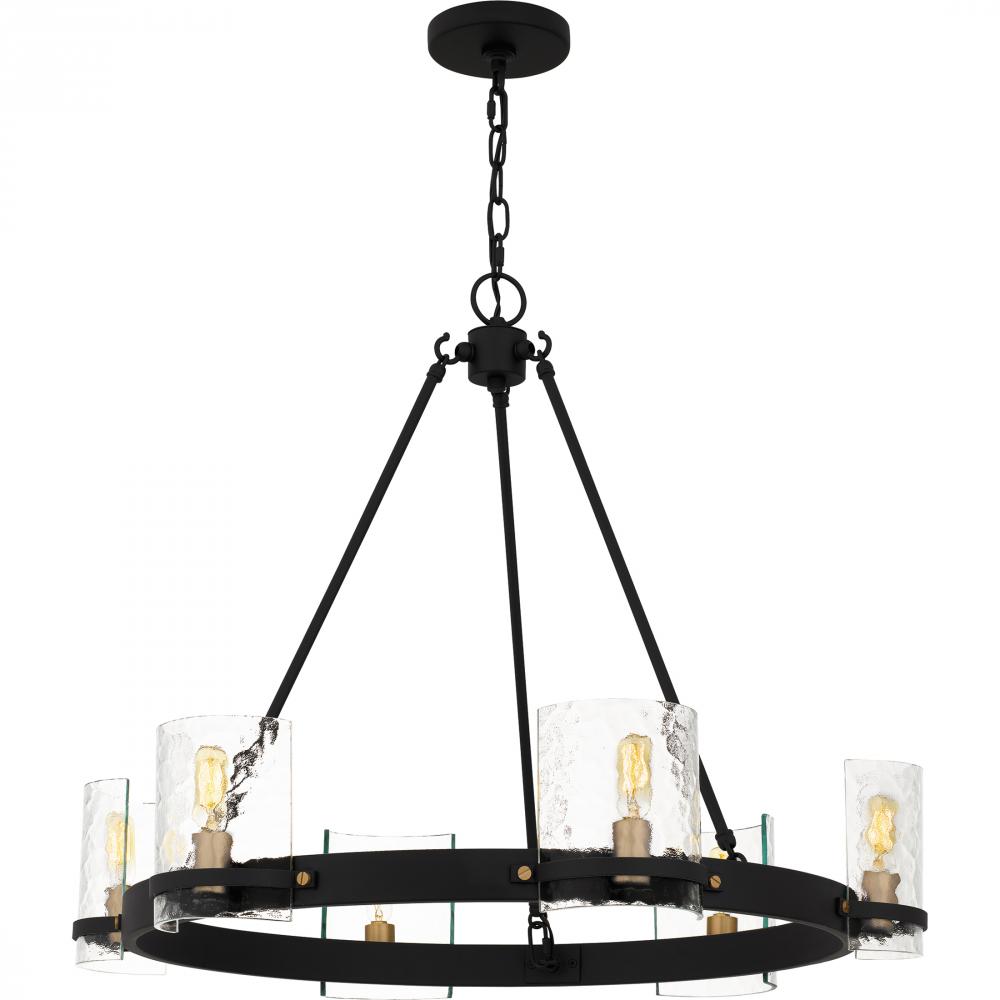 Gloucester 6-Light Matte Black Chandelier