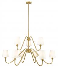 Z-Lite 7509-9-46MGLD - 9 Light Chandelier