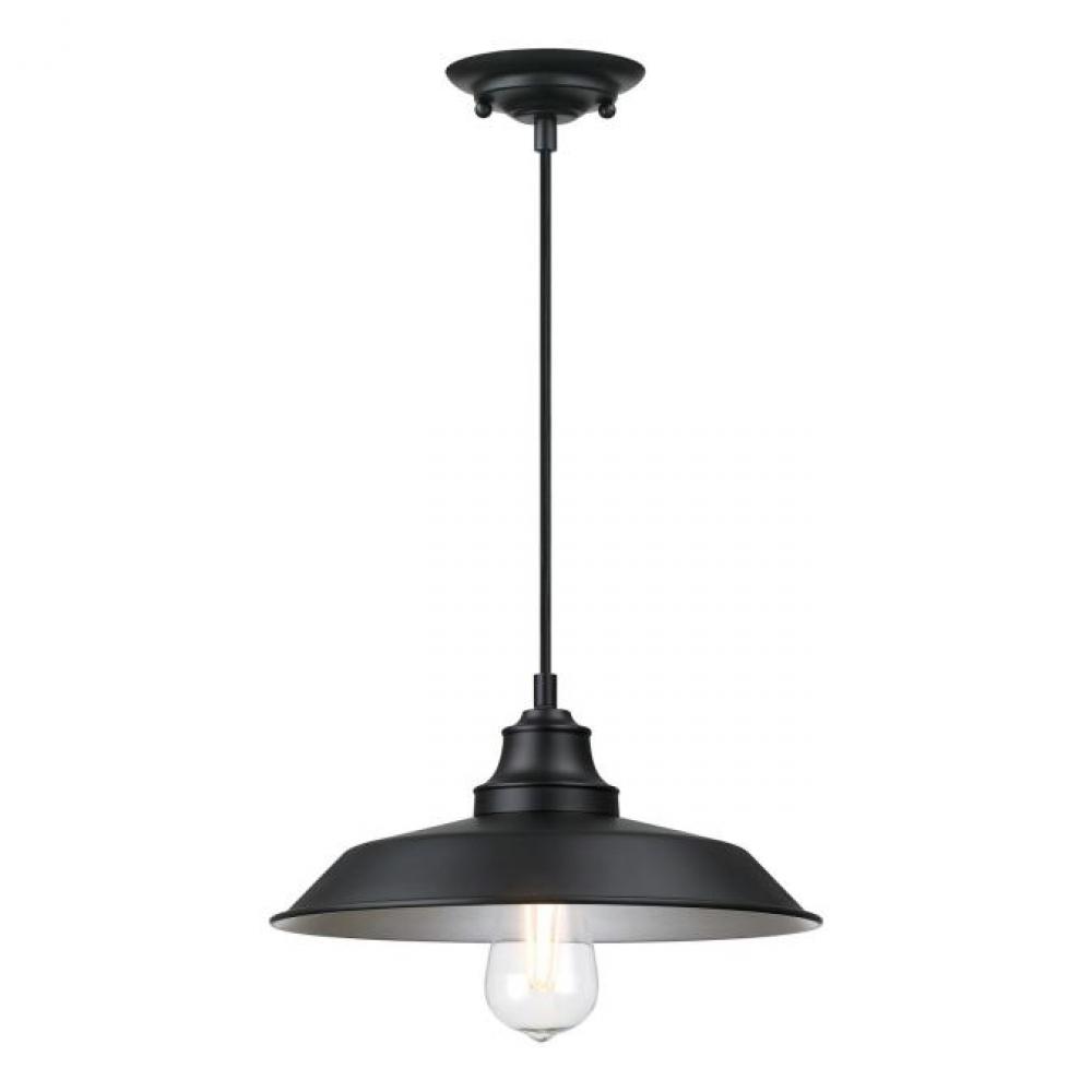 Pendant Matte Black Finish