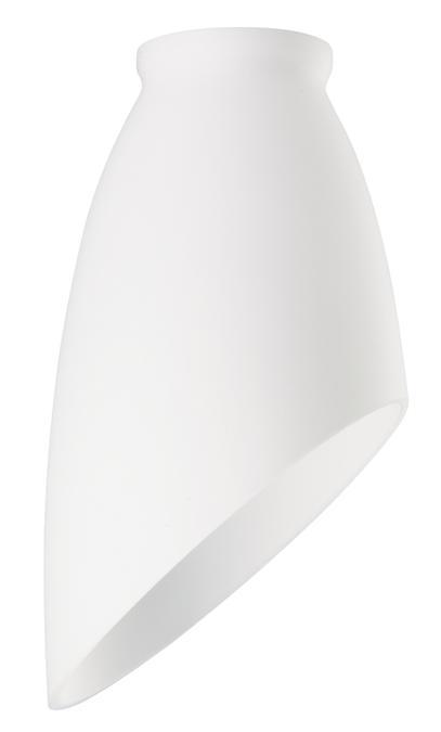 White Angled Design Shade