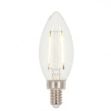 Westinghouse 5059200 - 2W B11 Filament LED Dimmable Clear 2700K E12 (Candelabra) Base, 120 Volt, Box