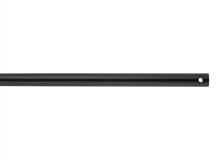 Generation Lighting DR48BK - 48" Downrod in Matte Black