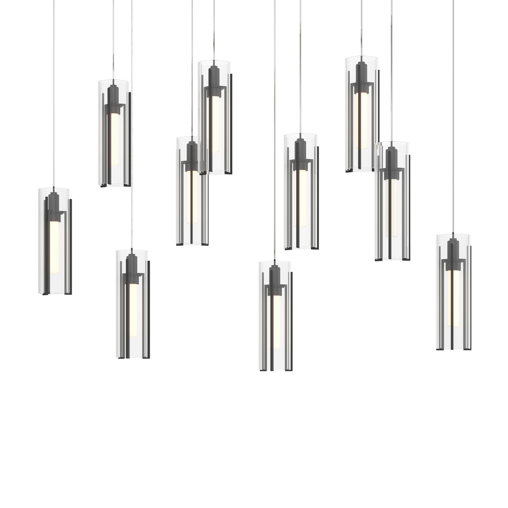 Exos Glass 10-Light Pendant