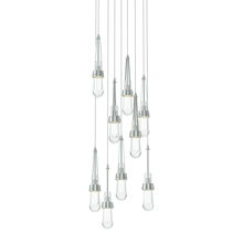 Hubbardton Forge 131108-SKT-LONG-82-ZM0434 - Link 9-Light Clear Glass Pendant