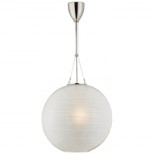 Visual Comfort  AH 5015PN-FG - Hailey Medium Round Pendant