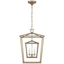 Visual Comfort  CHC 2178GI - Darlana Medium Double Cage Lantern