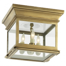 Visual Comfort  CHC 4128AB-CG - Club Small Square Flush Mount