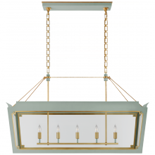 Visual Comfort  JN 5023CEL/G-CG - Caddo Medium Linear Lantern