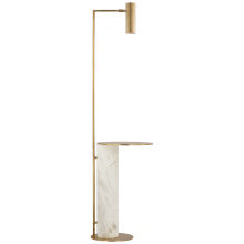 Visual Comfort  KW 1612AB/WM - Alma Tray Table Floor Lamp