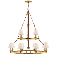 Visual Comfort  RL 5183NB-L - Westbury Double Tier Chandelier