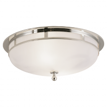 Visual Comfort  SS 4011PN-FG - Openwork Large Flush Mount