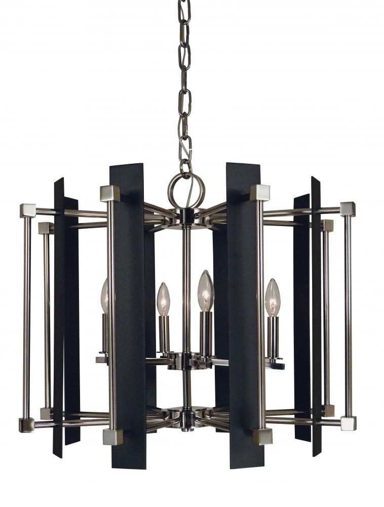 6-Light Louvre Dining Chandelier