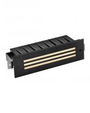 Hinkley 15335SSB - 12V LED Large Louvered Brick Light